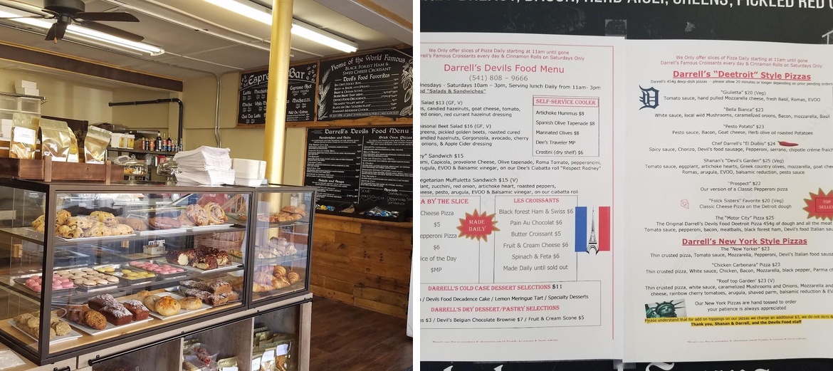 Darrell's Devils Food Llc Menu