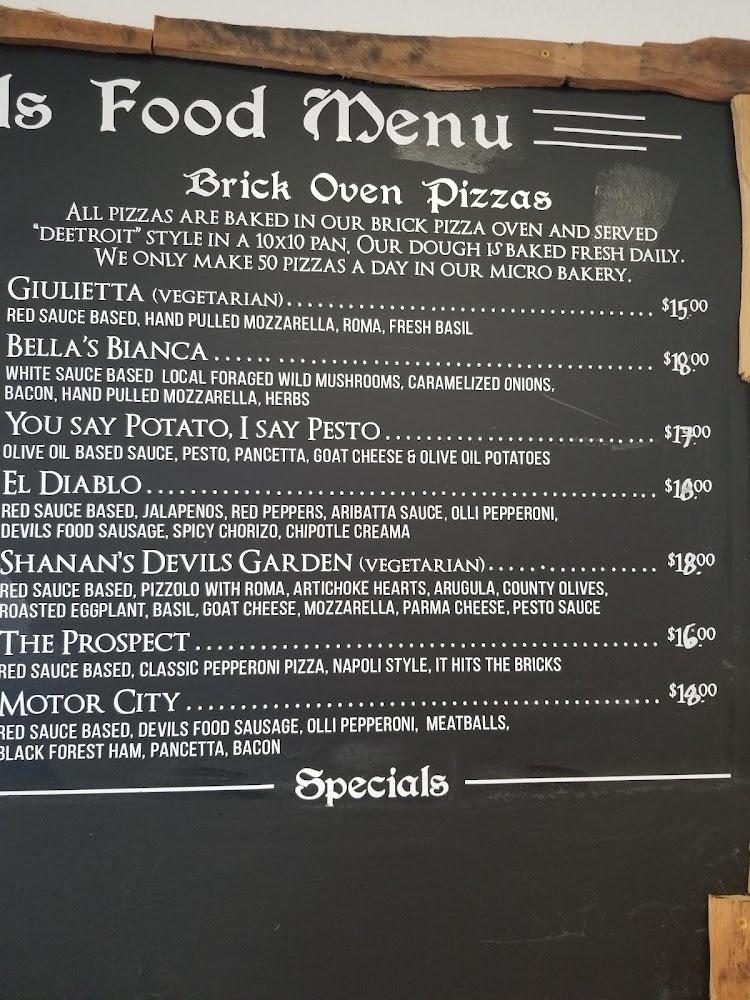 Darrell's Devils Food Llc Menu image 2