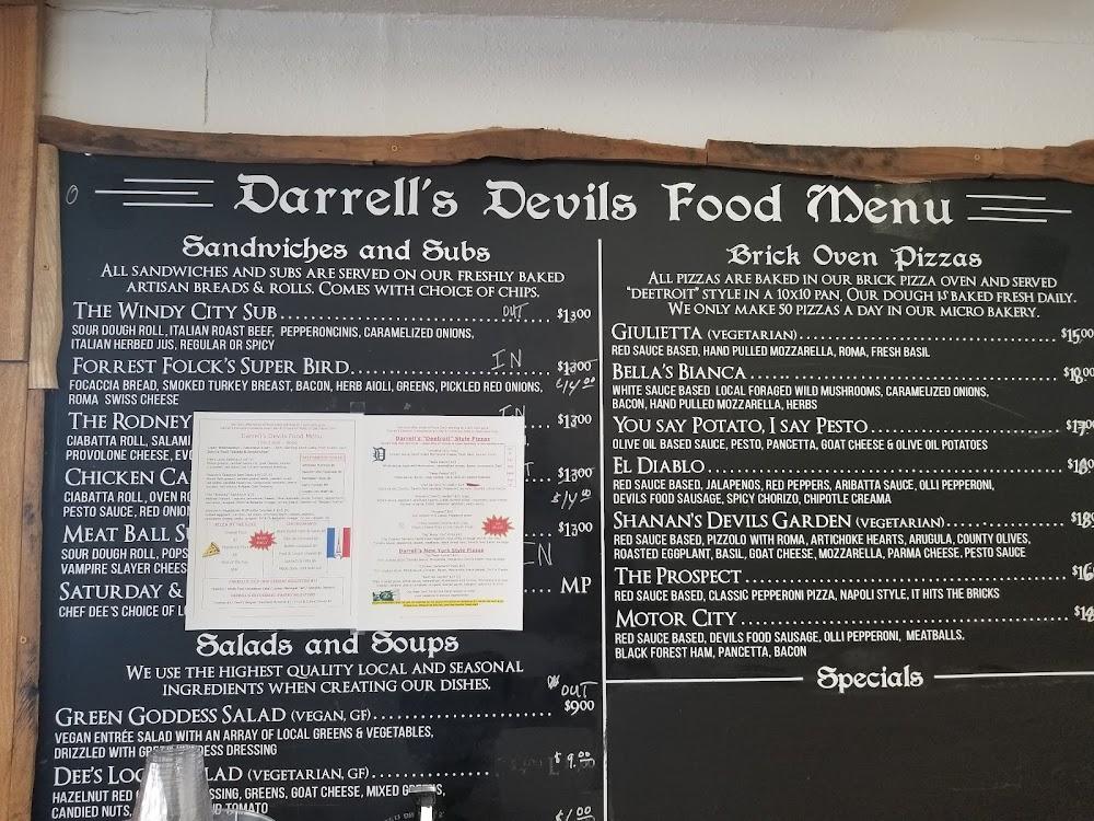 Darrell's Devils Food Llc Menu image 3