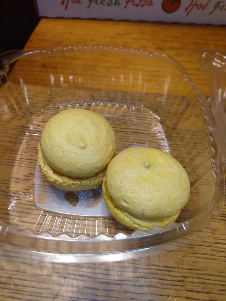 Pineapple Macarons
